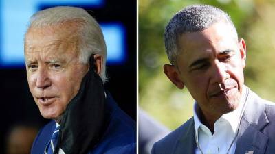 Donald Trump - Joe Biden - Barack Obama - Biden, Obama Discuss Importance of Being Able to Relate to Others, Health Insurance in Socially-Distanced Sit-Down - hollywoodreporter.com - Usa