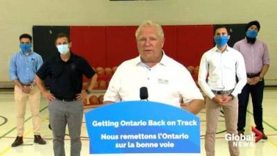 Doug Ford - Coronavirus: Ford backs call for additional rules for bars, indoor dining, fitness facilities - globalnews.ca