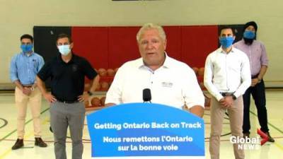 Doug Ford - Premier Ford announces $12B investment in Ontario schools - globalnews.ca - county Ontario