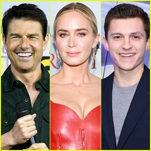 Tom Holland - 'A Quiet Place 2,' 'Top Gun 2,' & 'Spider-Man 3' All Have Been Delayed Due to the Pandemic - justjared.com