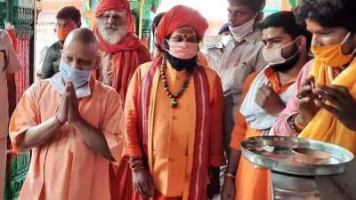 Yogi Adityanath - COVID-19 protocol must but ensure grandeur of Ram temple bhoomi poojan: UP CM - livemint.com - India