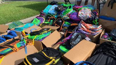 Emily Bonilla - Orange County families receive free school supplies as registration deadline looms - clickorlando.com - state Florida - county Orange