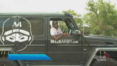 Kwabena Oduro - Montreal’s M4sk Army continues to hand out free masks as the fight against COVID-19 continues - globalnews.ca