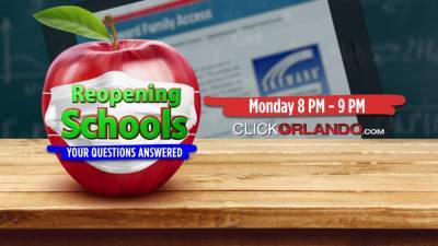 Submit your questions: News 6 hosts town hall on reopening Central Florida schools - clickorlando.com - state Florida