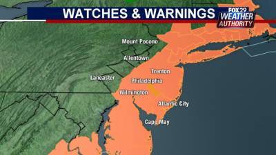 Weather Authority: Heat advisories, storms in the forecast Tuesday - fox29.com