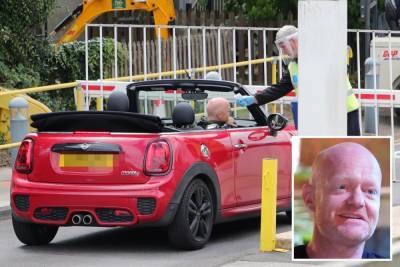 EastEnders’ Jake Wood finds quick way to sail through Covid temperature test – arriving on set in £20k convertible Mini - thesun.co.uk