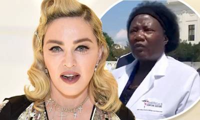 Stella Immanuel - Madonna supports COVID-19 conspiracy theory video after it was removed by social media platforms - dailymail.co.uk