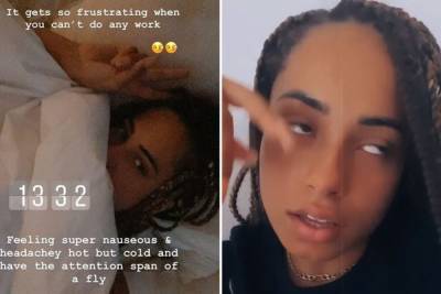 Amber Gill - Love Island’s Amber Gill tells trolls saying she’s got Covid-19 after falling ill in Spain to ‘go f*** yourself’ - thesun.co.uk - Spain