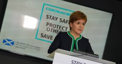 Nicola Sturgeon reveals possible cluster of Covid-19 cases detected in Greater Glasgow - dailyrecord.co.uk