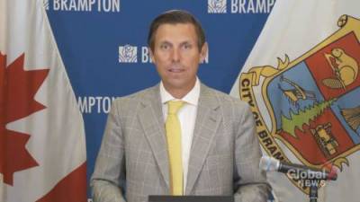 Patrick Brown - Brampton Mayor speaks on city to enter Stage 3 of reopening Friday - globalnews.ca