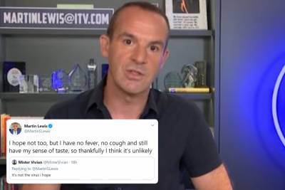Martin Lewis - Angelica Bell - Martin Lewis sparks fears he’s got coronavirus after falling sick live on TV - thesun.co.uk