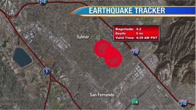 Morning 4.2-magnitude earthquake strikes San Fernando Valley, waking SoCal residents - fox29.com - Los Angeles - state California - county Valley - city San Fernando, county Valley