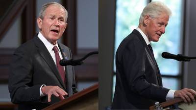 Barack Obama - John Lewis - George W.Bush - Bill Clinton - ‘He believed in America’: Former presidents George W. Bush, Bill Clinton pay tribute to John Lewis - fox29.com - Usa - area District Of Columbia - city Atlanta - Washington, area District Of Columbia - county Lewis