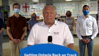 Doug Ford - Coronavirus: Ontario schools to reopen in fall with safety procedures like masks, cohorts - globalnews.ca