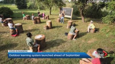Outdoor education specialists launch outdoor classrooms for learning in COVID-19 era - globalnews.ca
