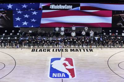 Players, coaches kneel before NBA's re-opening night - clickorlando.com - state Florida - county Lake - county George - city New Orleans - state Utah - county Buena Vista - county Floyd