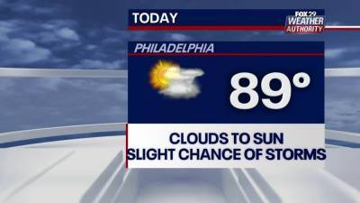 Kathy Orr - Fourth of July Forecast: Hot, sunny, slight chance of after afternoon storms - fox29.com - state Delaware