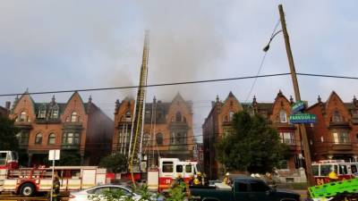 Fire crews battle early morning blaze in West Philadelphia - fox29.com