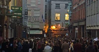 Coronavirus: 'Upsetting scenes' in Dublin pubs could mean second wave is close - mirror.co.uk - Ireland - city Dublin