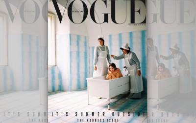 Vogue Portugal Responds To Controversy Over Cover Of ‘Madness Issue’ Addressing Mental Health - etcanada.com - India - Portugal