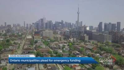 Matthew Bingley - Ontario municipalities plead for emergency funding - globalnews.ca - county Hall - Ontario