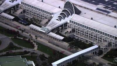 Jerry Demings - Orange County Convention Center expansion on hold after tourism taxes drop off amid virus - clickorlando.com - state Florida - county Orange