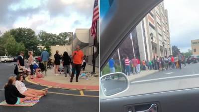 New Jersey Motor Vehicle Commission centers reopen to long lines Tuesday - fox29.com - state New Jersey