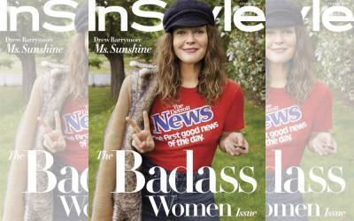 Drew Barrymore - Drew Barrymore Photographs Herself For ‘InStyle’ Cover, Talks Raising Two Daughters During Pandemic - etcanada.com