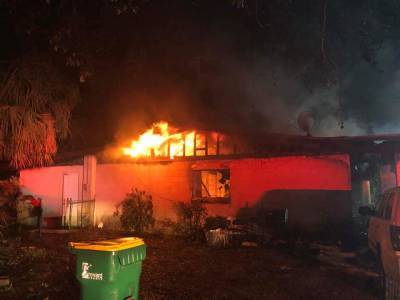 Firefighters from three agencies battle fire in Cocoa home - clickorlando.com - state Florida - county Brevard
