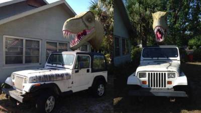 This life-size T. rex dinosaur head could be yours for $2,250 - clickorlando.com - state Florida