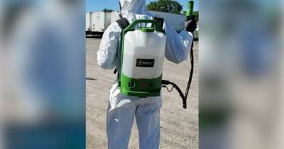 Health Canada - Hamilton Public Health - Coronavirus: Cleaners with electrostatic sprayer ‘bombarded’ with service calls amid pandemic - globalnews.ca