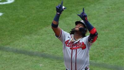 Philadelphia Phillies - Ronald Acuna-Junior - Acuna homers to lead Braves past Phillies 5-2 in first of 2 - fox29.com - state Pennsylvania - city Atlanta - Philadelphia, state Pennsylvania