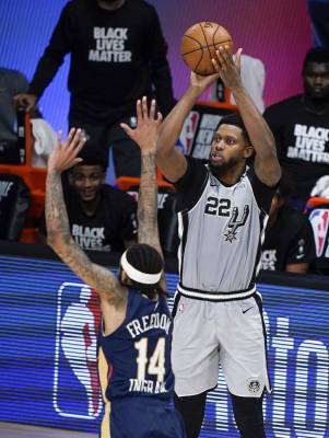 Rudy Gay - Spurs help playoff chances, top Pelicans, Zion 122-113 - clickorlando.com - state Florida - county Lake - city New Orleans - city San Antonio - county Buena Vista - county Gregg - county Williamson - city Zion, county Williamson