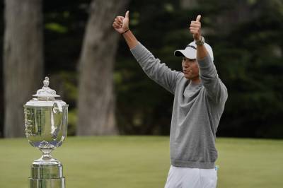 Tiger Woods - Rory Macilroy - Morikawa quickly goes from college grad to major champion - clickorlando.com - Usa - San Francisco - county Collin - Jordan