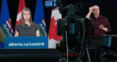 Alberta Health - Deena Hinshaw - Alberta Coronavirus - Alberta officials to update provincial COVID-19 situation Monday afternoon - globalnews.ca - province Covid