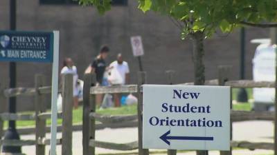 Cheyney University faces mixed reaction on the first day back of in-person classes - fox29.com - state Oregon - county Ramsey