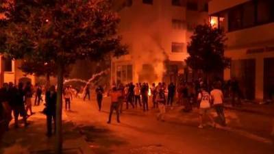 Beirut explosion: Fire breaks out near Lebanese parliament amid clashes with protesters - globalnews.ca - Lebanon - city Beirut