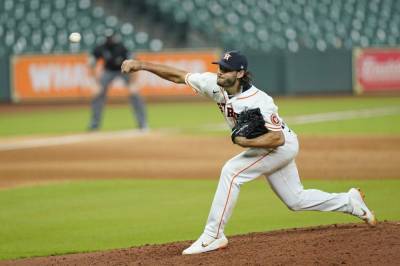 Lance Maccullers-Junior - Astros' McCullers has no-hitter through 6 against Giants - clickorlando.com - San Francisco - city Houston - Houston
