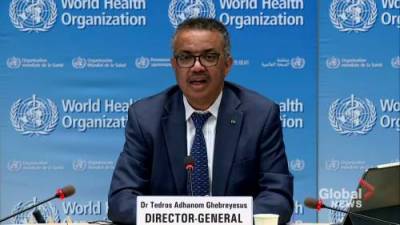 Tedros Adhanom Ghebreyesus - WHO says coronavirus pandemic is the world’s worst global health emergency - globalnews.ca