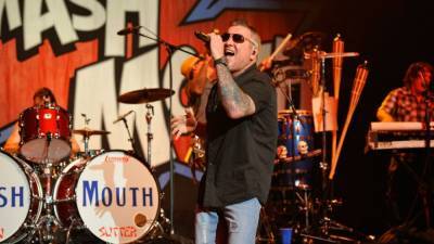 Donald Trump - Stephen Colbert - Steve Harwell - Smash Mouth Performs for Thousands Without Masks, Declares 'F**k That COVID' - etonline.com