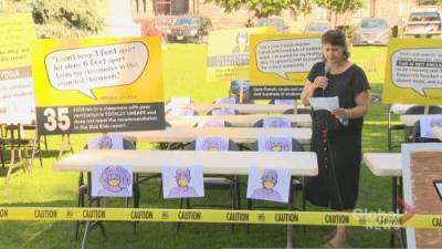 Parents rally at Queen’s Park in Toronto over back-to-school plan - globalnews.ca - county Park - county Ontario