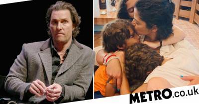 Matthew Macconaughey - Matthew McConaughey thankful for lockdown as it’s helped his mental health and relationship with kids - metro.co.uk