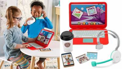 Fisher-Price launches work-from-home toy set for preschoolers that features headset and wooden smartphone - fox29.com - Los Angeles