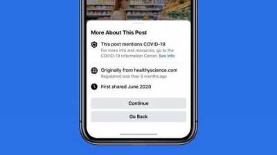 Facebook to warn users before sharing Covid-19 articles - livemint.com - India