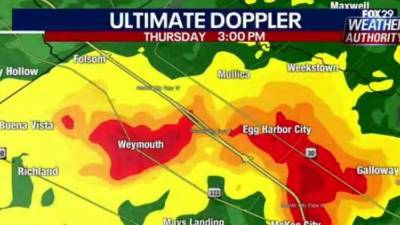 Weather Authority: Humidity continues Thursday with more scattered showers - fox29.com - state Pennsylvania - state New Jersey - state Delaware