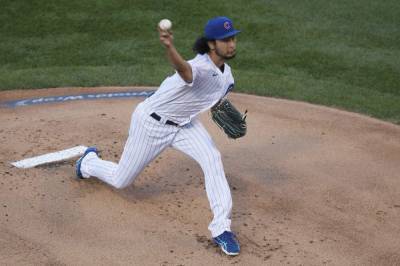 Christian Yelich - Kyle Schwarber - Darvish takes no-hitter into 7th, Cubs beat Brewers 4-2 - clickorlando.com - Japan - city Chicago - city Milwaukee