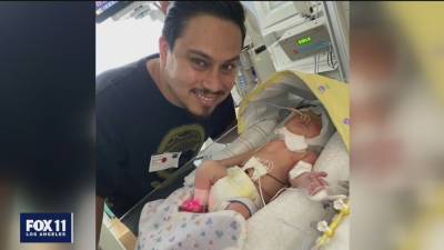 Memorial held for pregnant woman killed by suspected DUI driver in Anaheim; daughter makes progress in ICU - fox29.com - city Anaheim