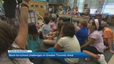 Back-to-school challenges in the Greater Toronto Area amid COVID-19 pandemic - globalnews.ca