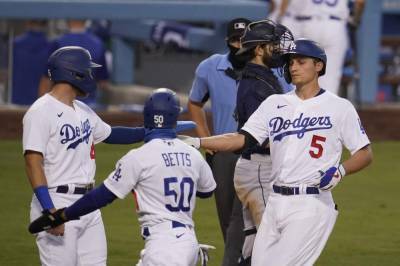 Corey Seager - Seager brothers go deep, Dodgers rally past Mariners 11-9 - clickorlando.com - Los Angeles - San Francisco - city Seattle - city Los Angeles - county San Diego