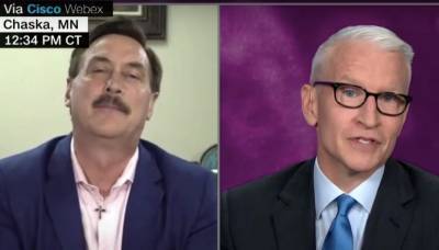 Donald Trump - Mike Lindell - Anderson Cooper Blasts MyPillow CEO For ‘Snake Oil’ Coronavirus Cure In Contentious Interview: ‘How Do You Sleep At Night?’ - etcanada.com - county Anderson - county Cooper